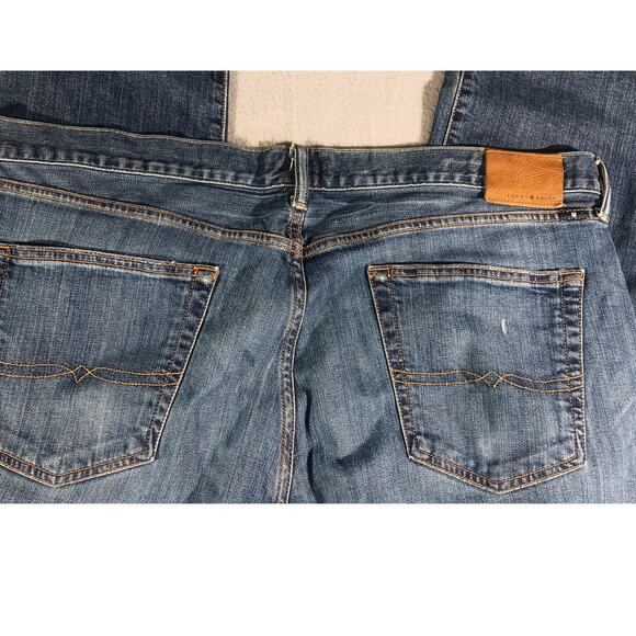 Lucky Brand Men’s 361 Vintage Straight Jeans Candiani Denim Blue 40x33 - Picture 8 of 8